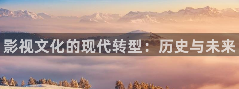 奇奇影视理论：影视文化的现代转型：历史与未来