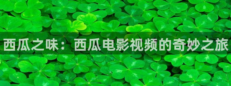 奇奇影院动漫：西瓜之味：西瓜电影视频的奇妙之旅